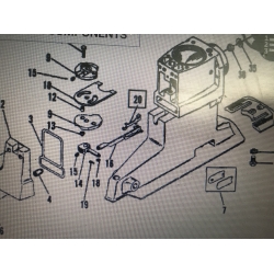 OEM Quicksilver/Mercury Shifter Latch- 86776