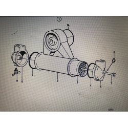 MP7082 VOLVO PENTA NOS 831045 856825 pokrywa końcowa chłodnicy oleju