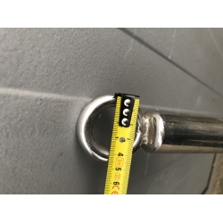 Reling jachtowy nierdzewny