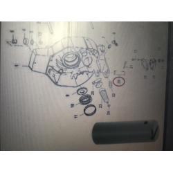 Mercruiser Quicksilver 17-99353 Sworzeń 178M0073409 Alpha Bravo