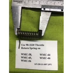 Sprężynka USE 98-320 Throttle Return Spring on