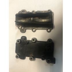 Q3d Johnson Evinrude 6 8 HP Outboard Exhaust Plate Inner & Outer 336857 329048