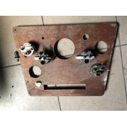 Panel do łódki z zegarami uszkodzone