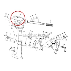Gasket Evinrude Johnson BRP 313494